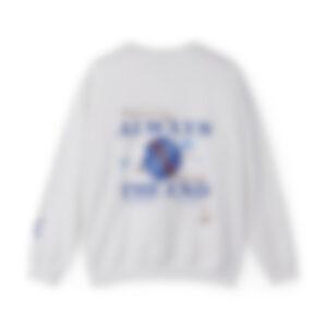 i am with you always anime inspired scripture sweatshirt edited